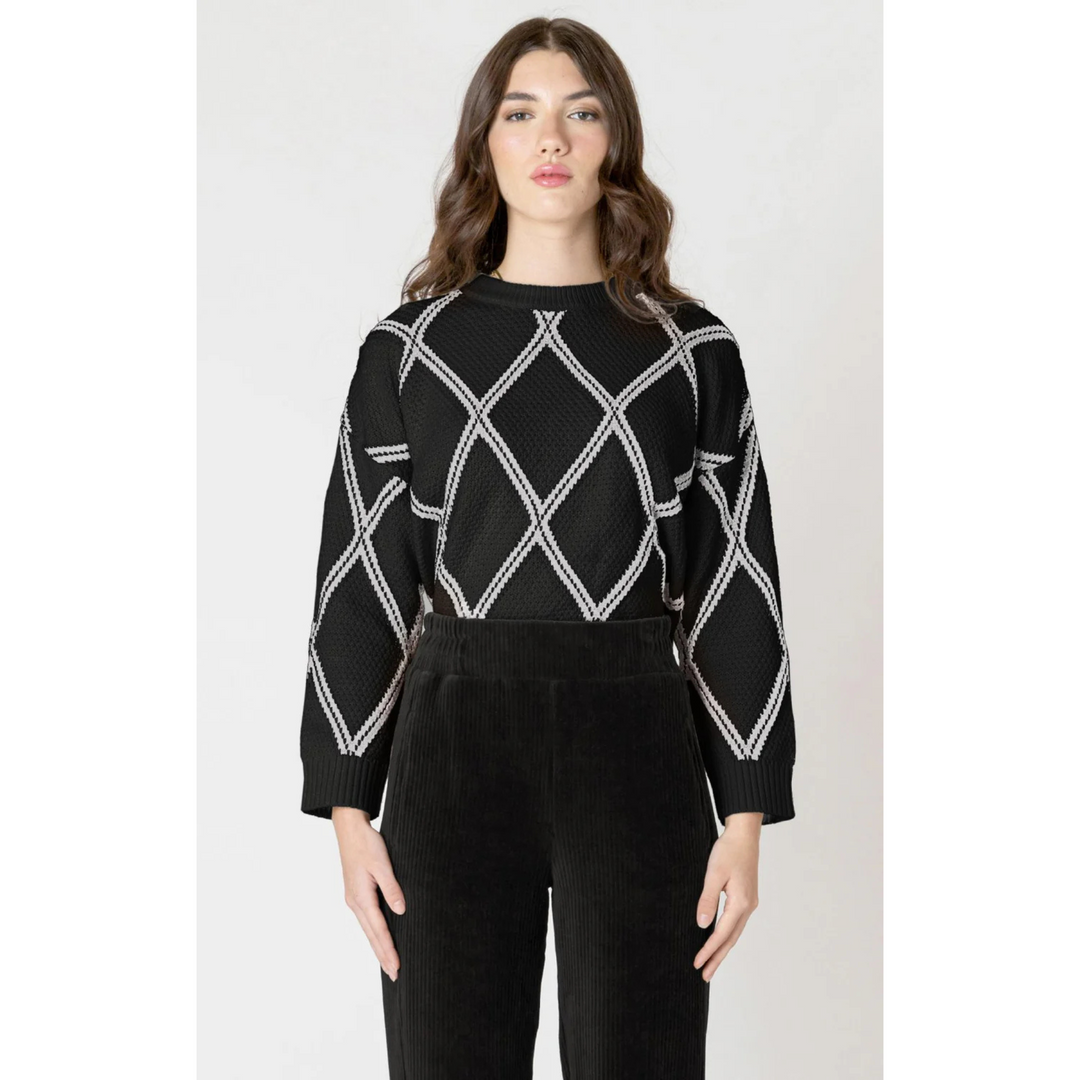 MARK&amp;LONA - 【MARK＆LONA】Affection Tech Crew Sweater Mark Crewneck Sweater Black OAMT704186 – NOMAD
